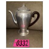 Vintage Chrome Coffee maker (complete)