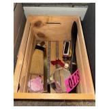 Wood crate and contents