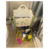 Mag Rack and Cleaning Supplies