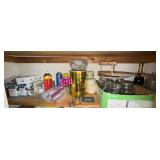 Shelf w/lightbulbs