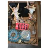 N-wood green G & C centerpiece bowl, points up.  R