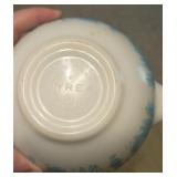 N-wood lime IG round Bushel Basket. Scarce