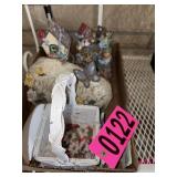 Flat of asst garden dï¿½cor