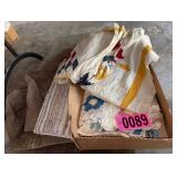 Rug, cloth, flags