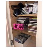 Contents of cabinet - CD's