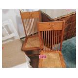 (2) chairs
