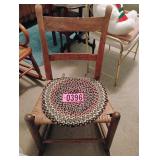 Small wood ricking chair