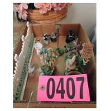 Flat of asst Easter dï¿½cor