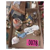 Flat of asst bird houses and bird dï¿½cor