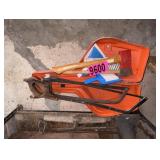 Asst hand tools and saws