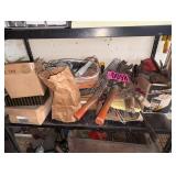 Contents of shelf - hand tools