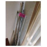 Asst curtain rods