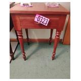 Small wood table