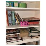 Cabinet of cook books