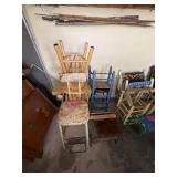 Assorted chairs