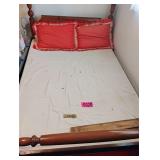 Early, maple rope bed