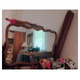 Wood bed frame