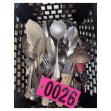 Asst silverware - Rogers nickel silver