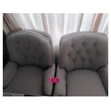(2) arm chairs