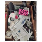 Flat of asst cordless phones