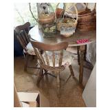 Table and chairs
