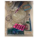 Contents of drawer - asst plastic containers