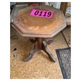 Small wood plant stand