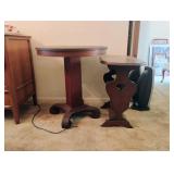 (2) small side tables