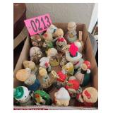 Flat of asst holiday bells