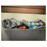 Closet Blankets & Crochet Throw Mix