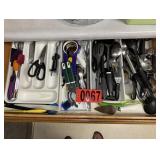Drawer Assortment of Kitchen Utensils