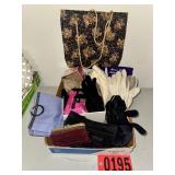 Tapestry Tote Bag & Boxed Winter Wear Braces