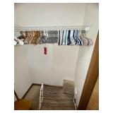 Closet Crocheted Yarn Hangers & Shoe Floor Rack