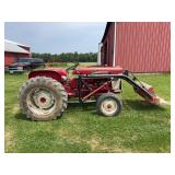 1958 International 340 WF Tractor w/ Loader