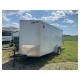 2014 United Trailers 6x12 Enclosed Single Axle Cargo Trailer