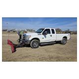 2014 Ford F250 4x4 Snow Plow Truck