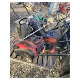 2 Snowblowers/Weed Eater/Chainsaw