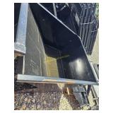 New/Unused 1.5 CY. Skid Steer Hopper With Fork Poc