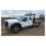 2016 FORD F450 Flatbed Truck