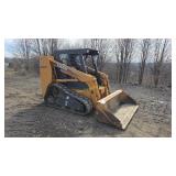 Case 420 CT Skid Steer Track Loader