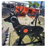 New/Unused 3/8 Steel  Deer Shooting Target