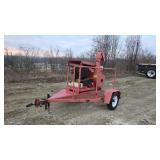 Turfmaker Trailer Mounted Strawblower 22 Hp