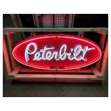 New/Unused 36' Oval Peterbilt Neon Sign