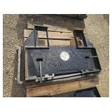 New/Unused 45' Skid Steer Fork Fram V2 w/42' Forks