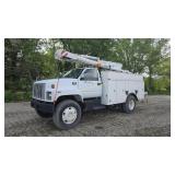 2000 GMC C7500 45' Altec Bucket Truck