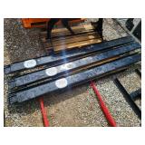New/Unused 84' Light Duty Fork Extensions