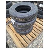 New/Unused Set of 4 ST205/78R15 Radial Trailer Tir