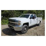 2016 Chevrolet 2500 4x4 Service Utility Truck