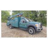 2015 Ford F550 Mechanic Crane Truck