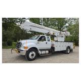 2012 Ford F750 Altec 55' Bucket Truck